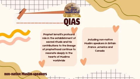 non-native Muslim speakers Prophet Ismael(2)