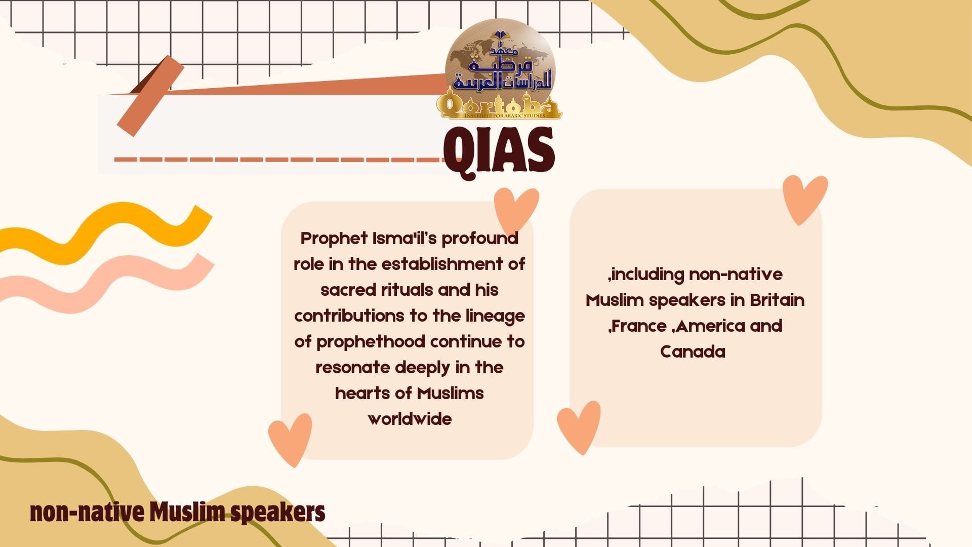 Prophet Isma'il (AS): Enhance The Legacy of Faith, Sacrifice& Arabic With QIAS 7