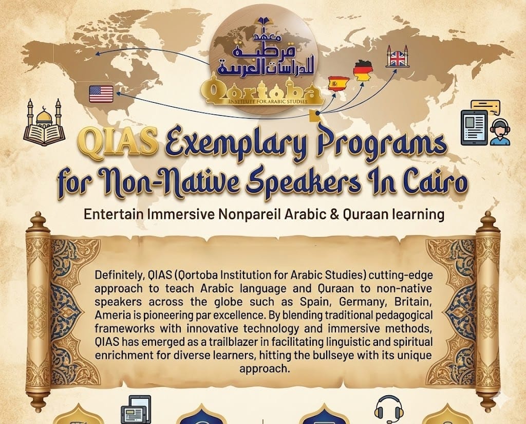 Entertain Immersive Nonpareil Arabic & Quraan learning QIAS Exemplary Programs for Non-Native Speakers In Cairo 5