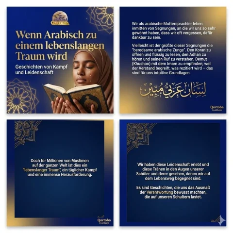 Wenn Arabisch zu einem lebenslangen Traum wird: Geschichten von Kampf und Leidenschaft