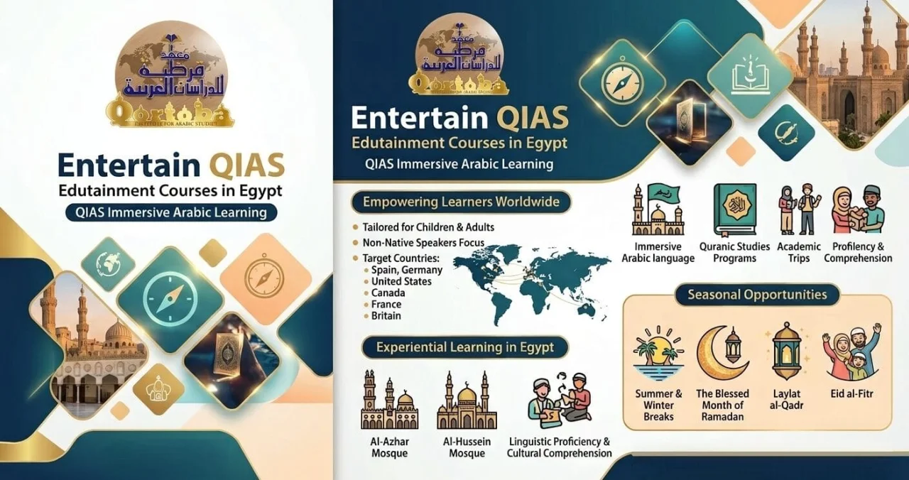 QIAS Edutainment Courses in Egypt | Learn Arabic