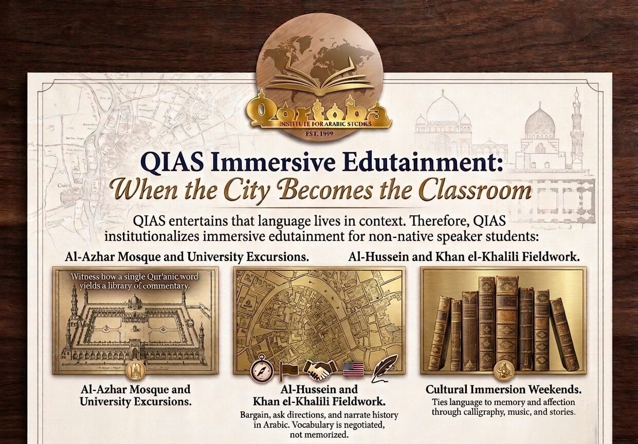 QIAS Courses In Cairo : From Alphabet to Eloquence 3