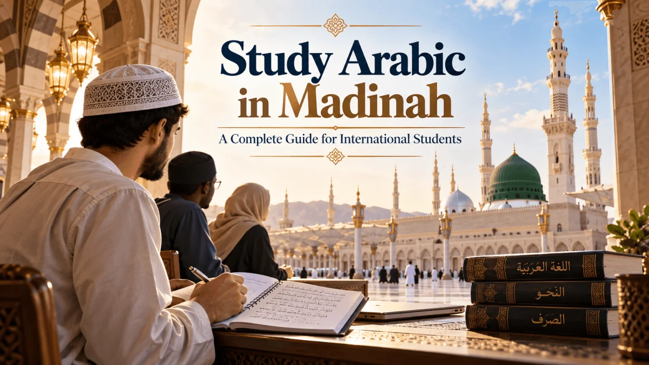 International students studying Arabic in Madinah