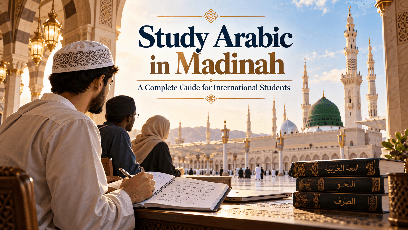 International students studying Arabic in Madinah